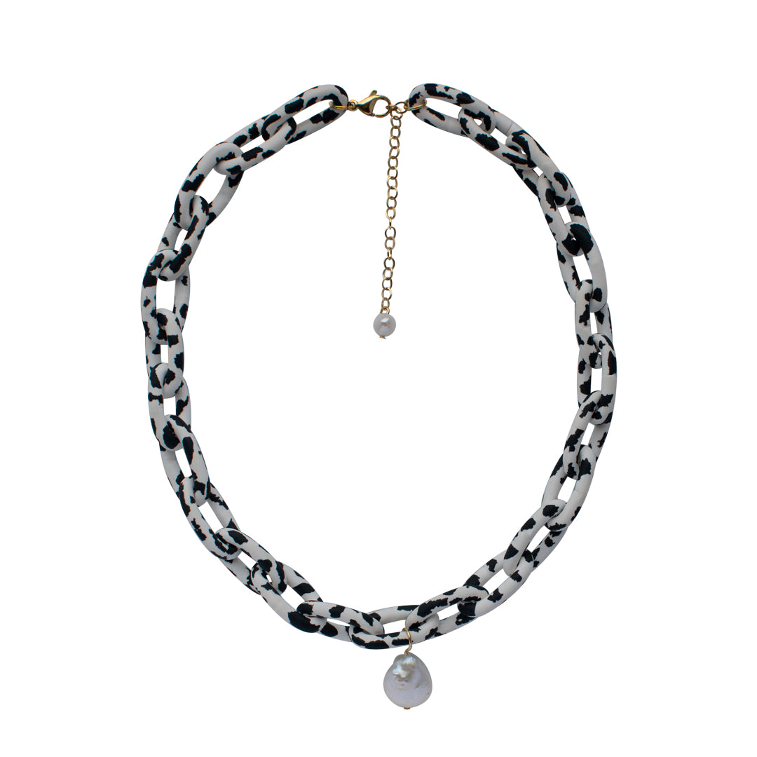 Collar cow print