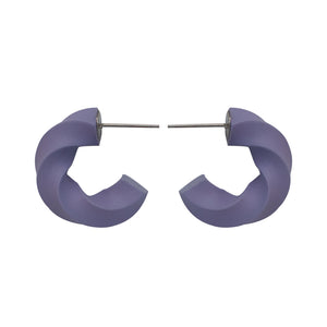 Candongas Morado Espiral