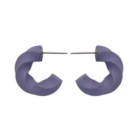 Candongas Morado Espiral