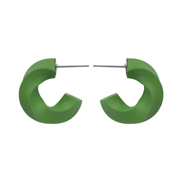 Candongas Verde Espiral